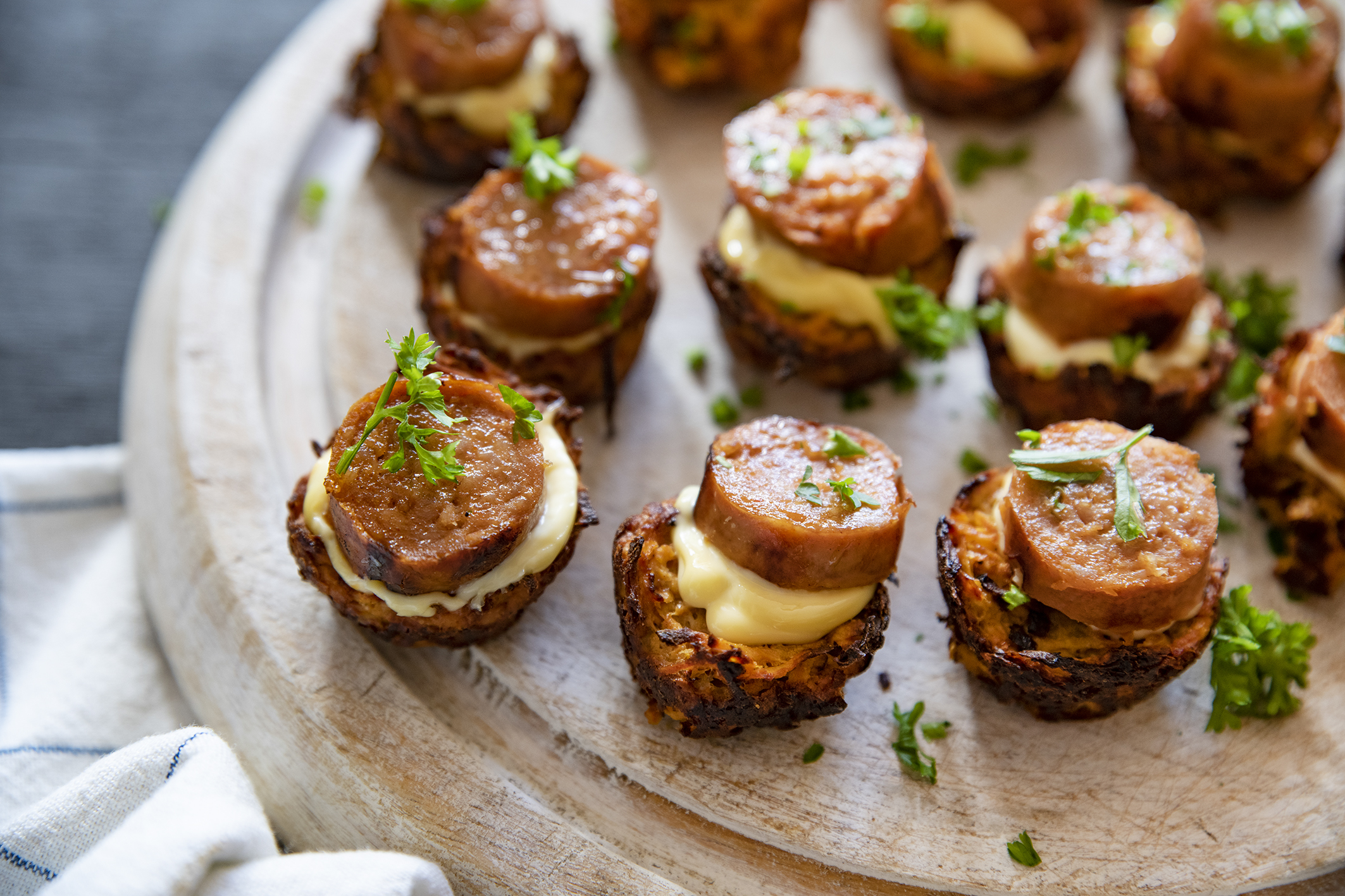 Chorizo Kumara Bites